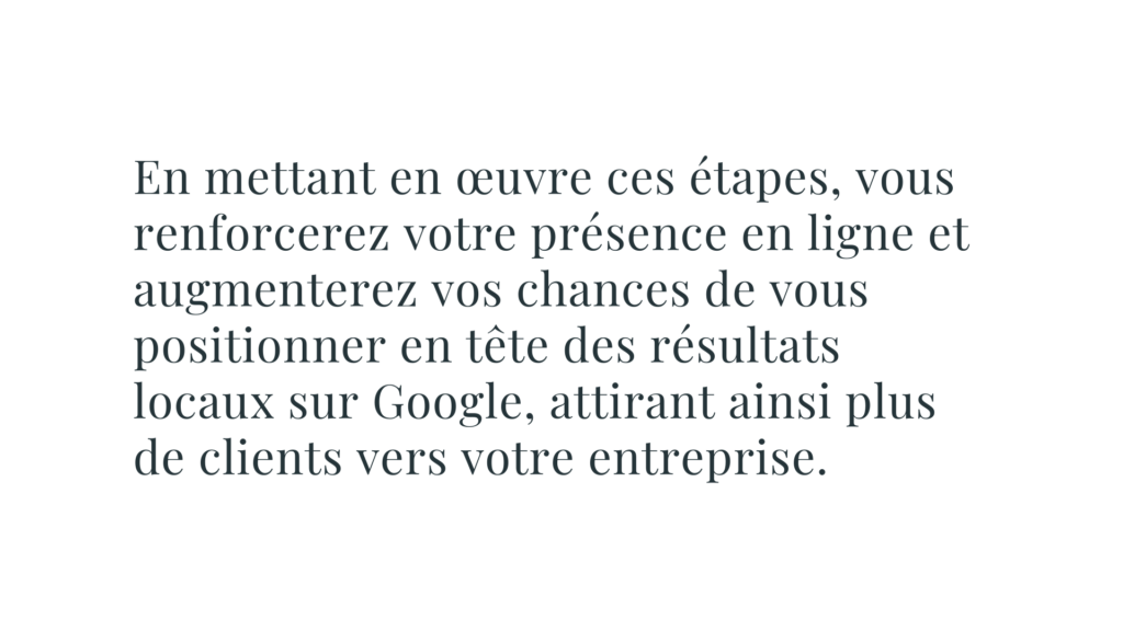 Comment Dominer le Classement Local sur Google : Les Facteurs de Réussite SEO﻿