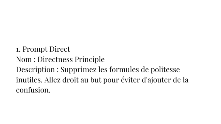 La science de l'art du prompt pour ChatGPT : 26 principes pour exploiter tout son potentiel