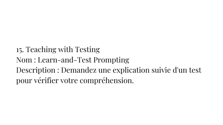 La science de l'art du prompt pour ChatGPT : 26 principes pour exploiter tout son potentiel