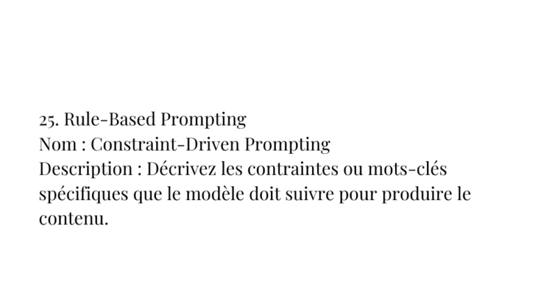 La science de l'art du prompt pour ChatGPT : 26 principes pour exploiter tout son potentiel