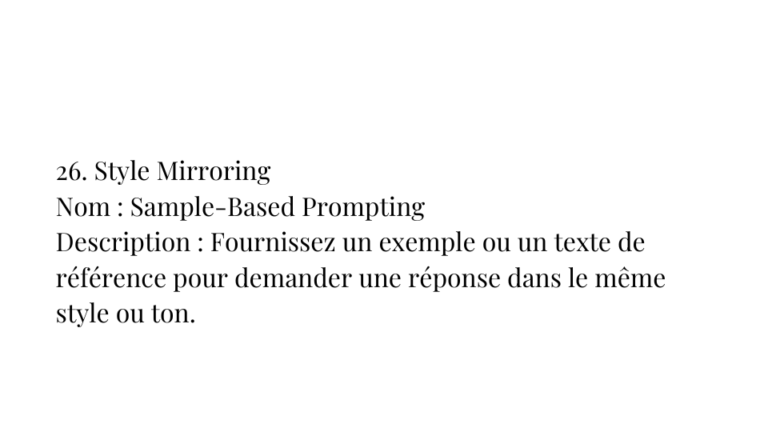 La science de l'art du prompt pour ChatGPT : 26 principes pour exploiter tout son potentiel