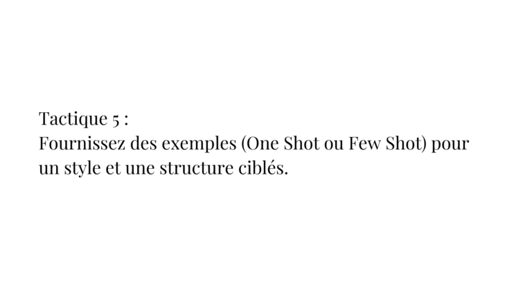 Cinq tactiques clés pour optimiser vos prompts et d’obtenir de meilleurs résultats avec ChatGPT